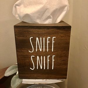 Farmhouse Rustic Tissue Kleenex Box Cover